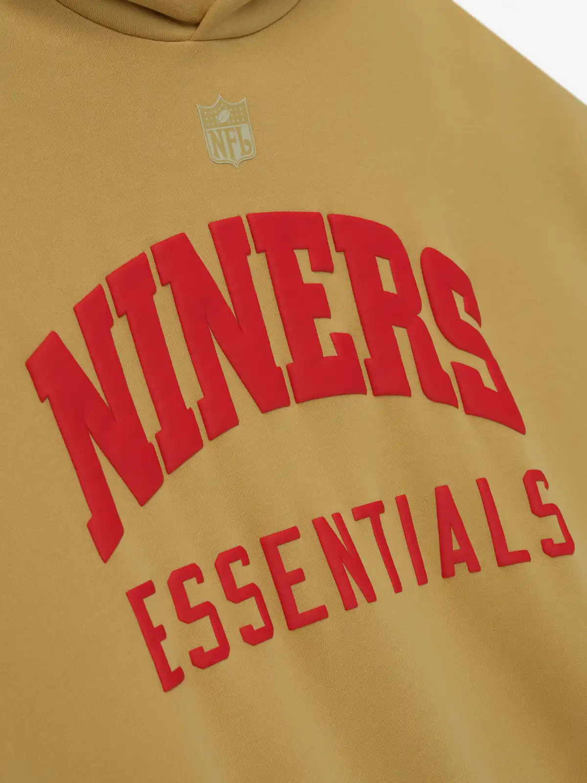 Sudadera Essentials Forty Niners Sport Prairie Arena Cemento Jaspe, Essentials Hoodie (vista 3)