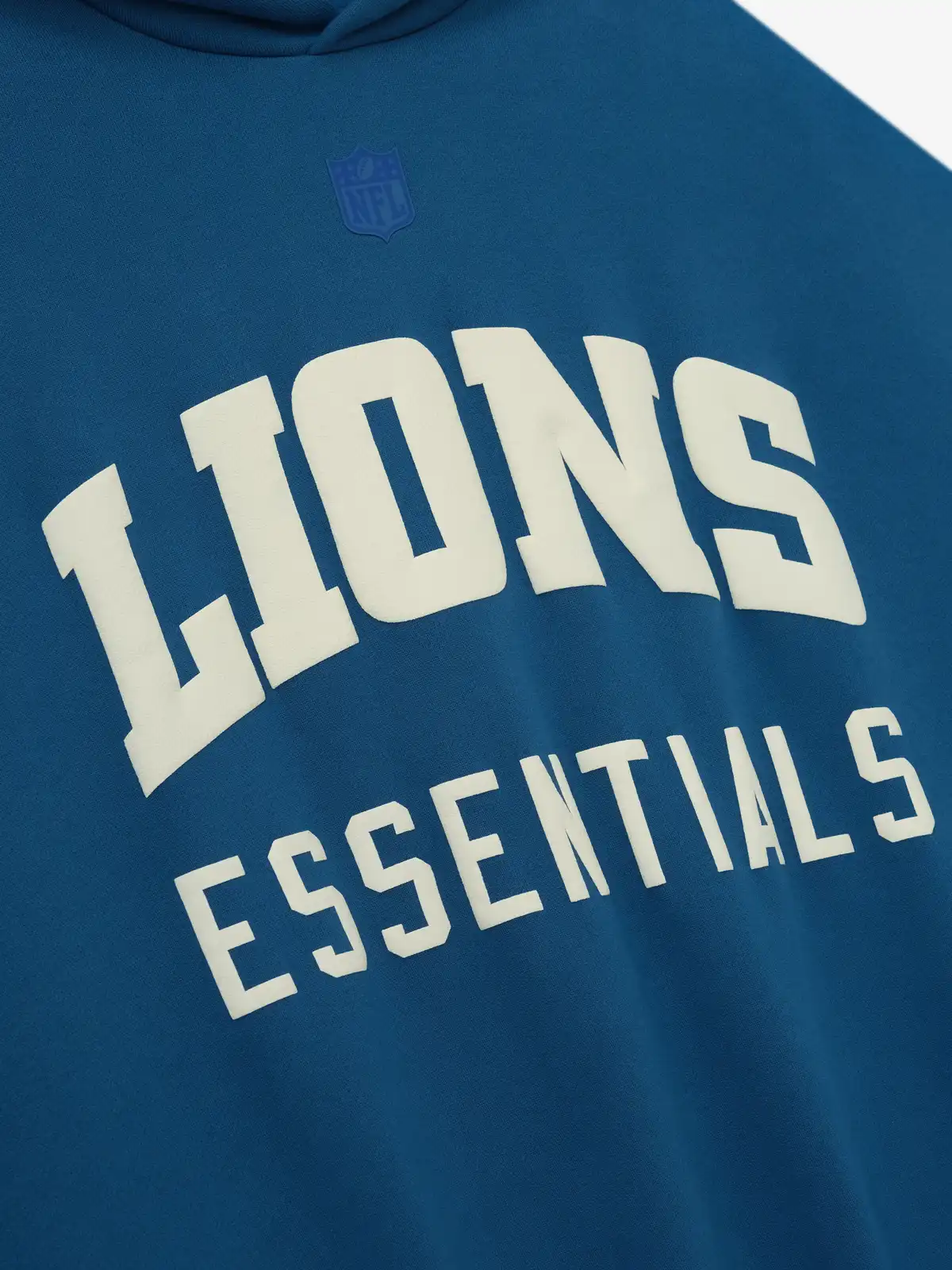 Sudadera Essentials Lions Sport Azul Zafiro Jaspe Piedra, Essentials Hoodie (vista 3)