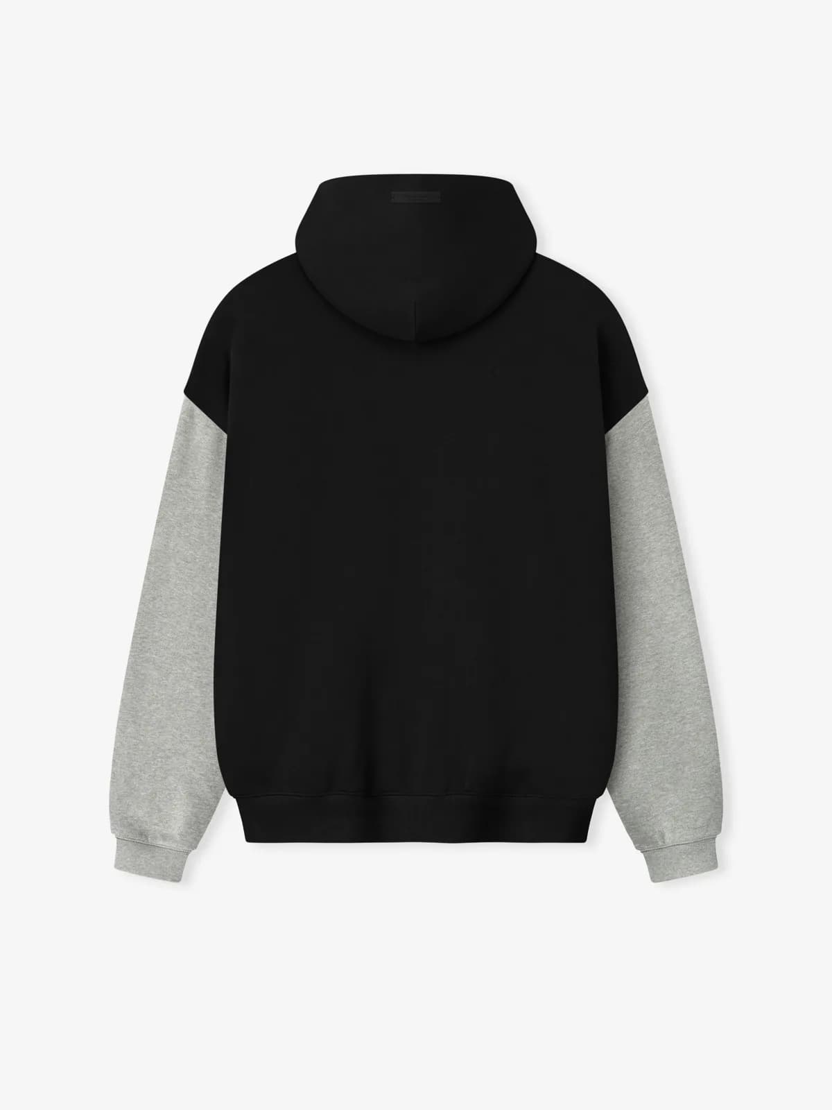 Sudadera Essentials Raiders Sport Blackconcrete Jaspe, Essentials Hoodie (vista 1)