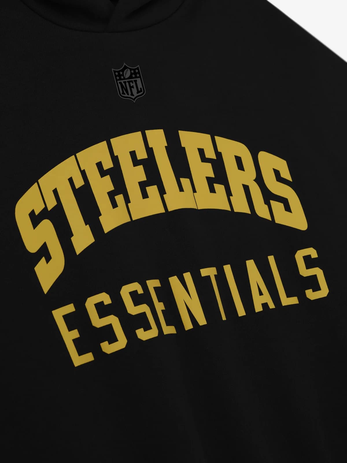 Sudadera Essentials Steelers Sport Negro Jaspe, Essentials Hoodie (vista 3)
