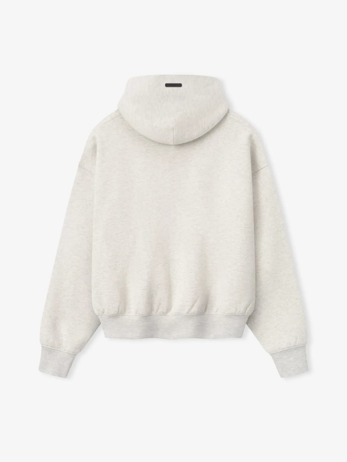 Sudadera Essentials Signature Classic Avena Jaspe Claro, Essentials Hoodie (vista 3)