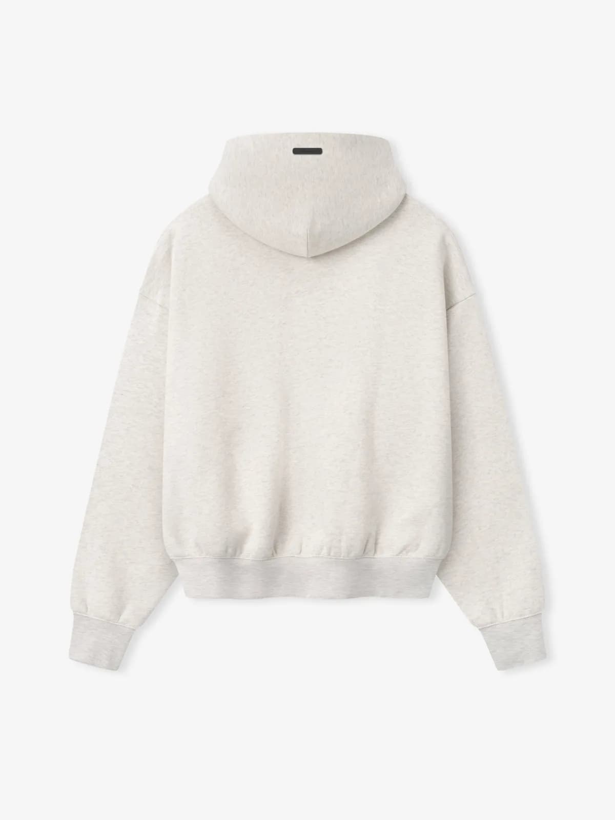 Sudadera Essentials Signature Classic Full Zip Avena Jaspe Claro, Essentials Hoodie (vista 1)