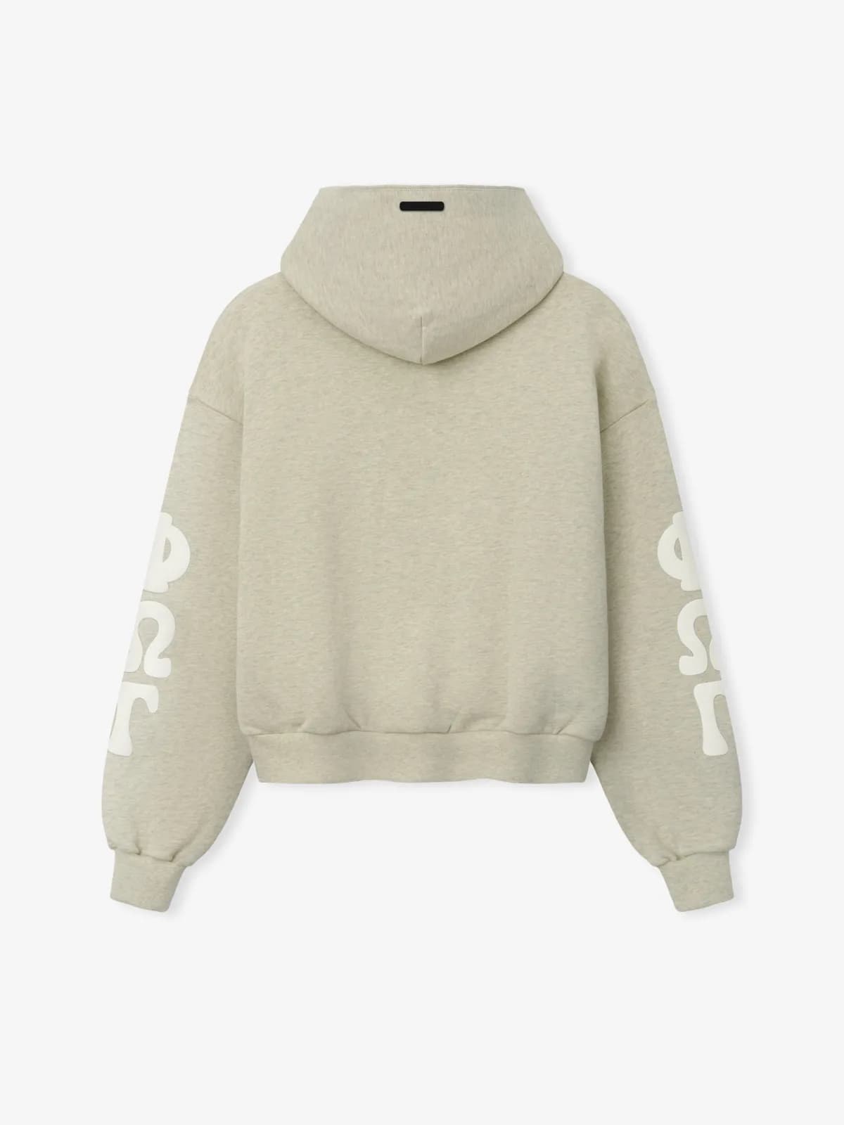 Sudadera Essentials 90s Fleece Classic Fit Lavado Vainilla Jaspe, Essentials Hoodie (vista 1)