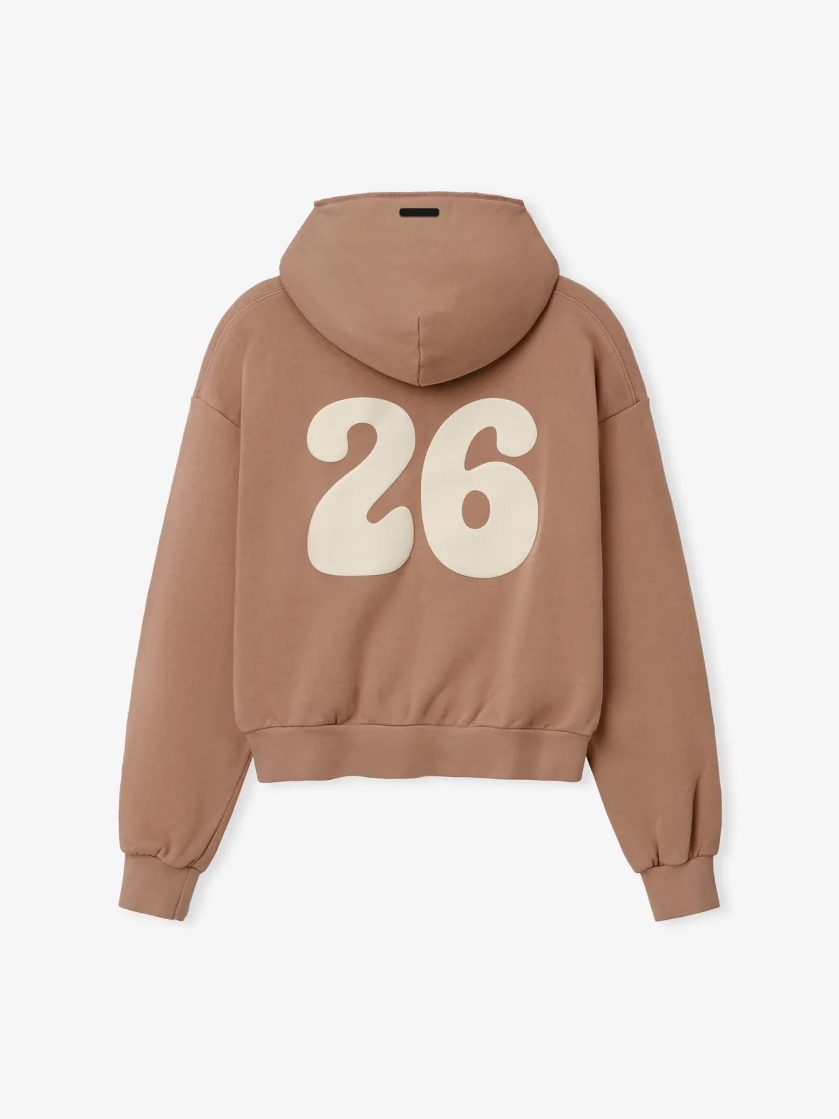Sudadera Essentials 90s Full Zip Classic Fit Lavado Jengibre, Essentials Hoodie (vista 4)