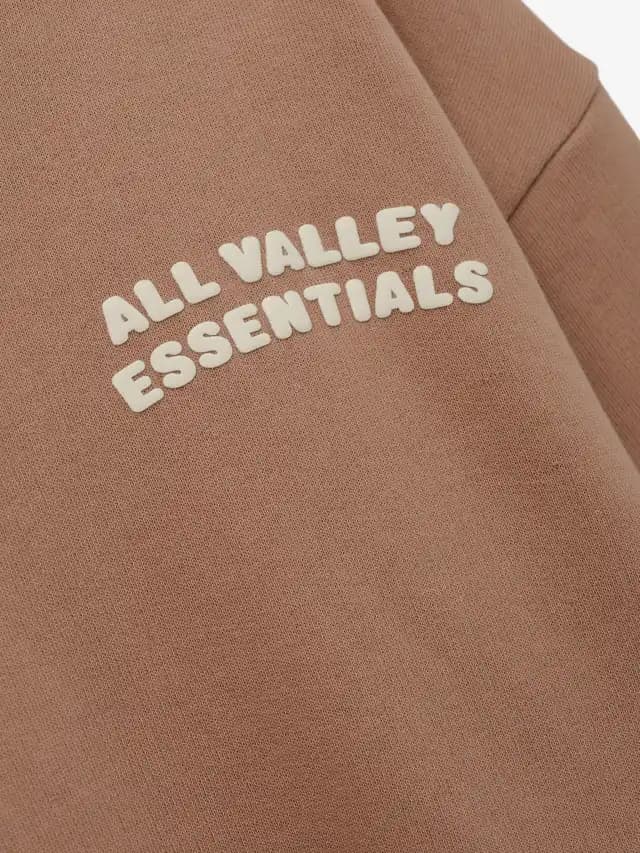 Sudadera Essentials 90s Full Zip Classic Fit Lavado Jengibre, Essentials Hoodie (vista 5)