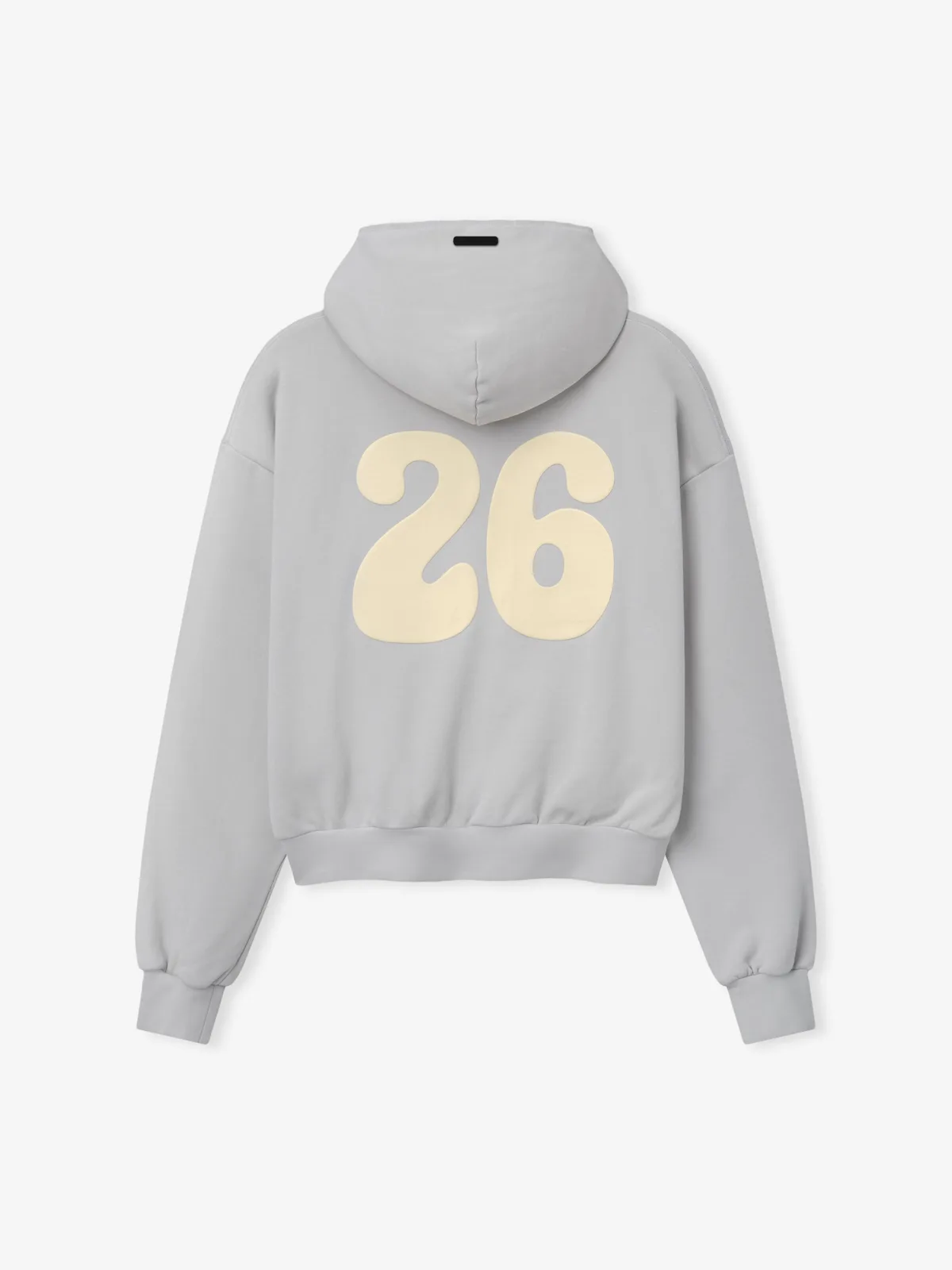 Sudadera Essentials 90s Full Zip Lavado Nublado, Essentials Hoodie (vista 2)