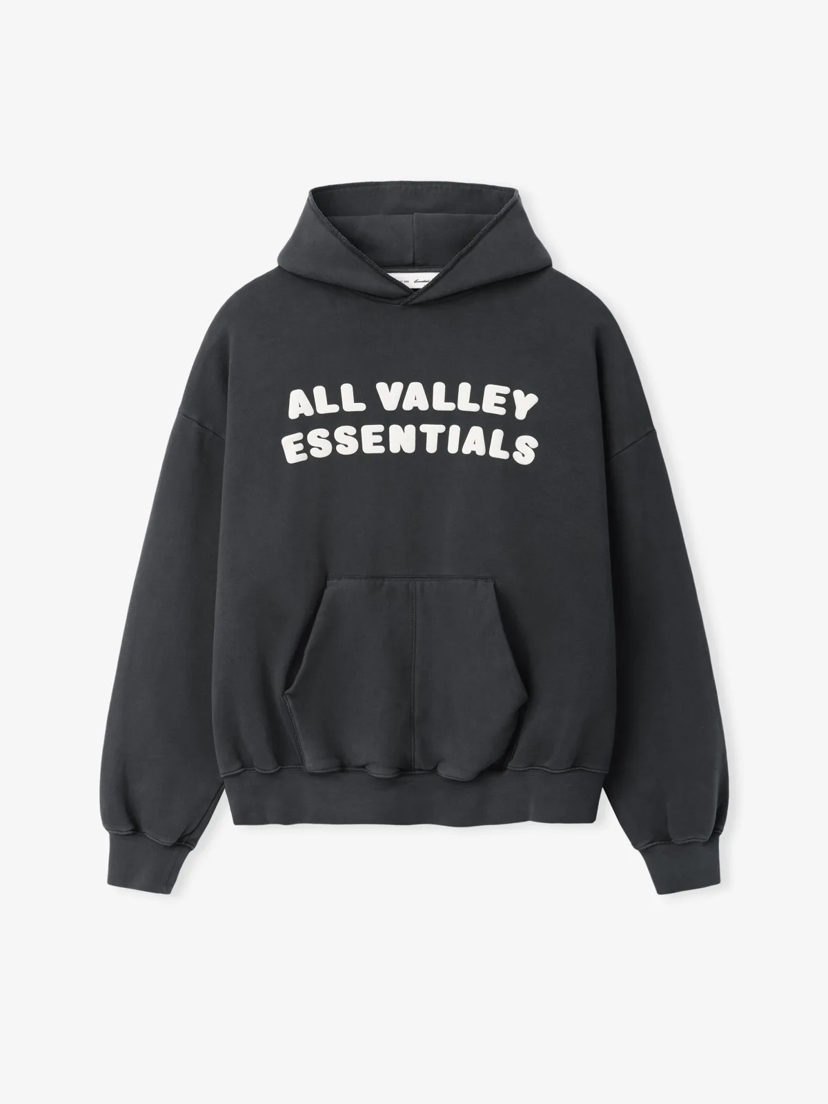 Sudadera Essentials 90s Lavado Acero Gris, Essentials Hoodie (vista 1)