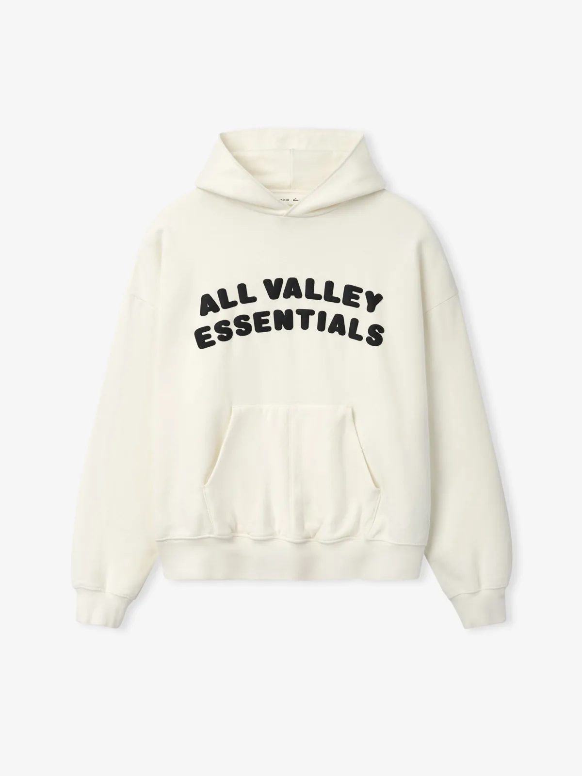 Sudadera Essentials 90s Lavado Marfil, Essentials Hoodie (vista 1)