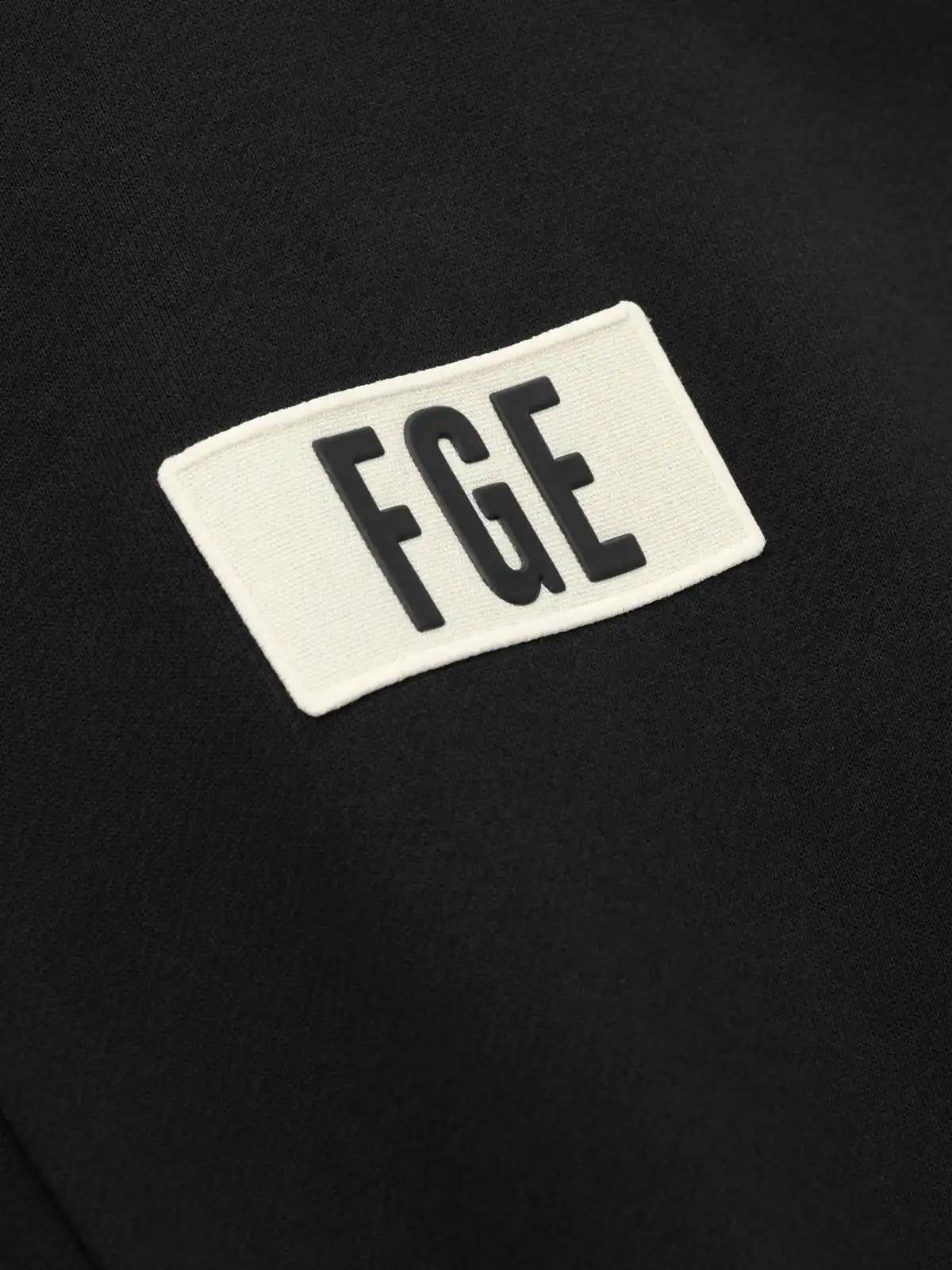 Sudadera Essentials 90s Vintage Negro, Essentials Hoodie (vista 4)