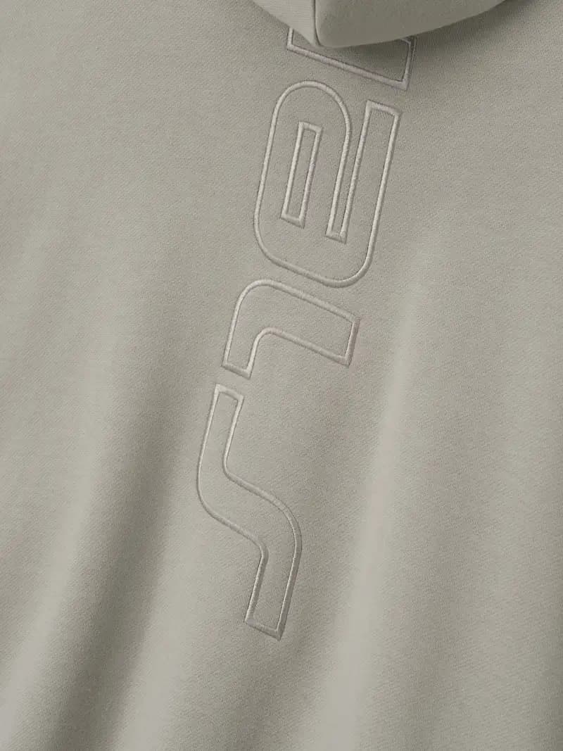 Sudadera Essentials Active Trace Modern Fleece Foca, Essentials Hoodie (vista 4)