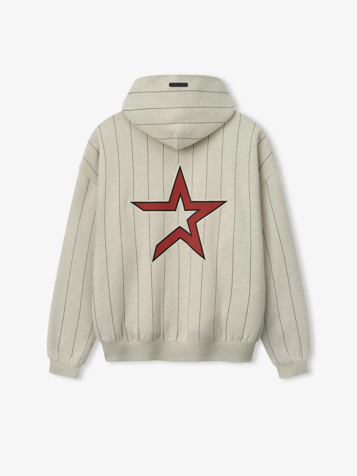Sudadera Essentials Astros Sport Jaspe Piedra Negro, Essentials Hoodie (vista 1)