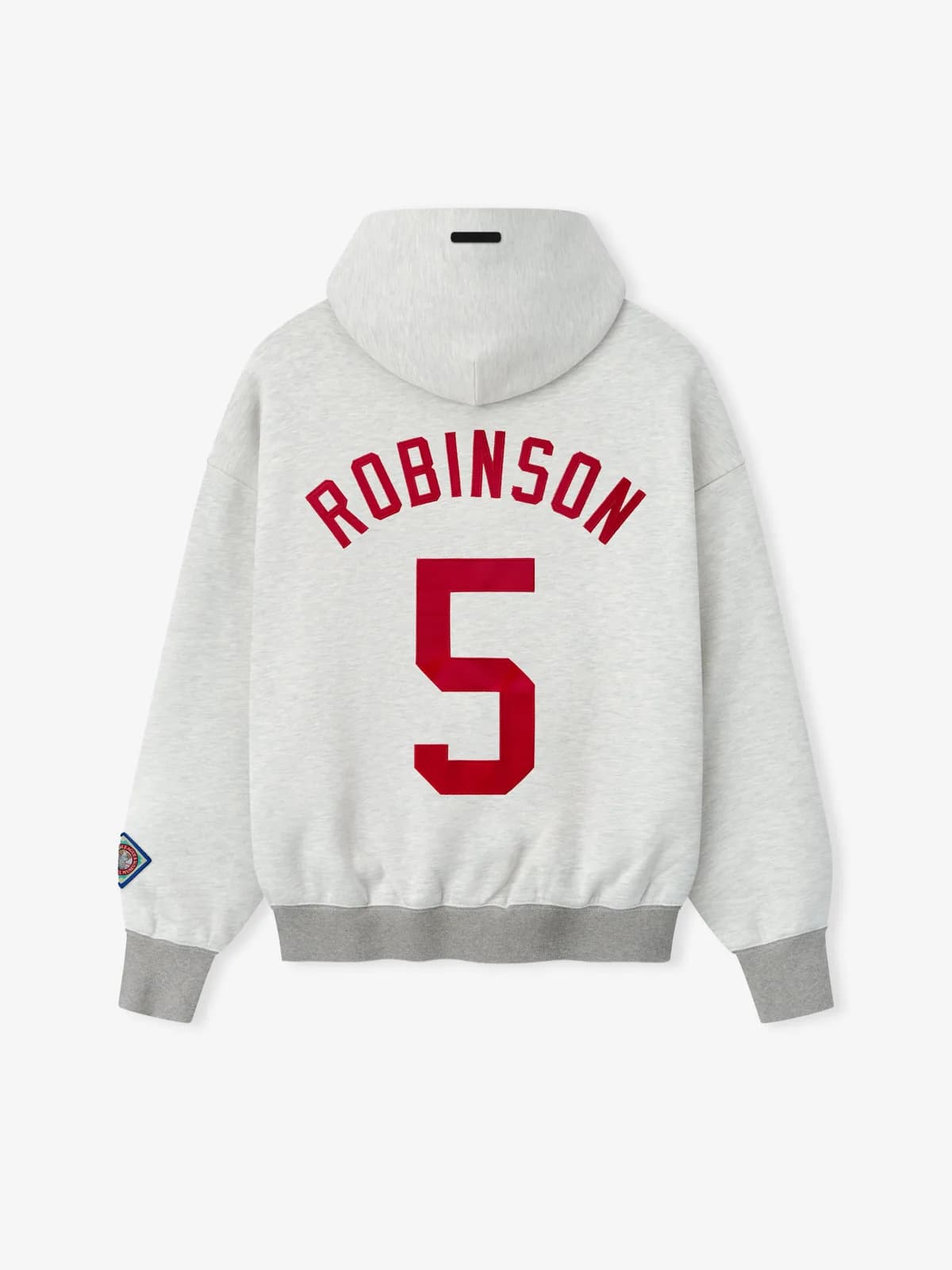 Sudadera Essentials Jackie Robinson X NLBM Sport Claro Jaspe, Essentials Hoodie (vista 4)