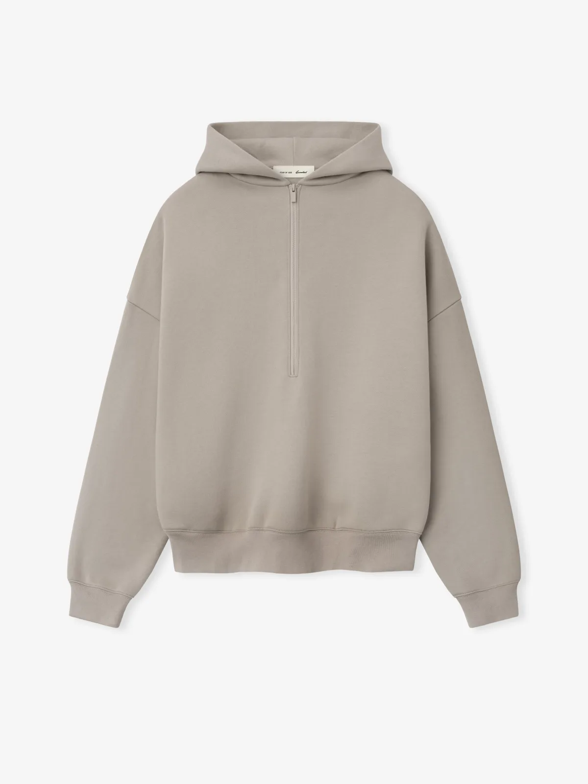 Sudadera Essentials Property Lounge Half Zip Foca, Essentials Hoodie (vista 1)