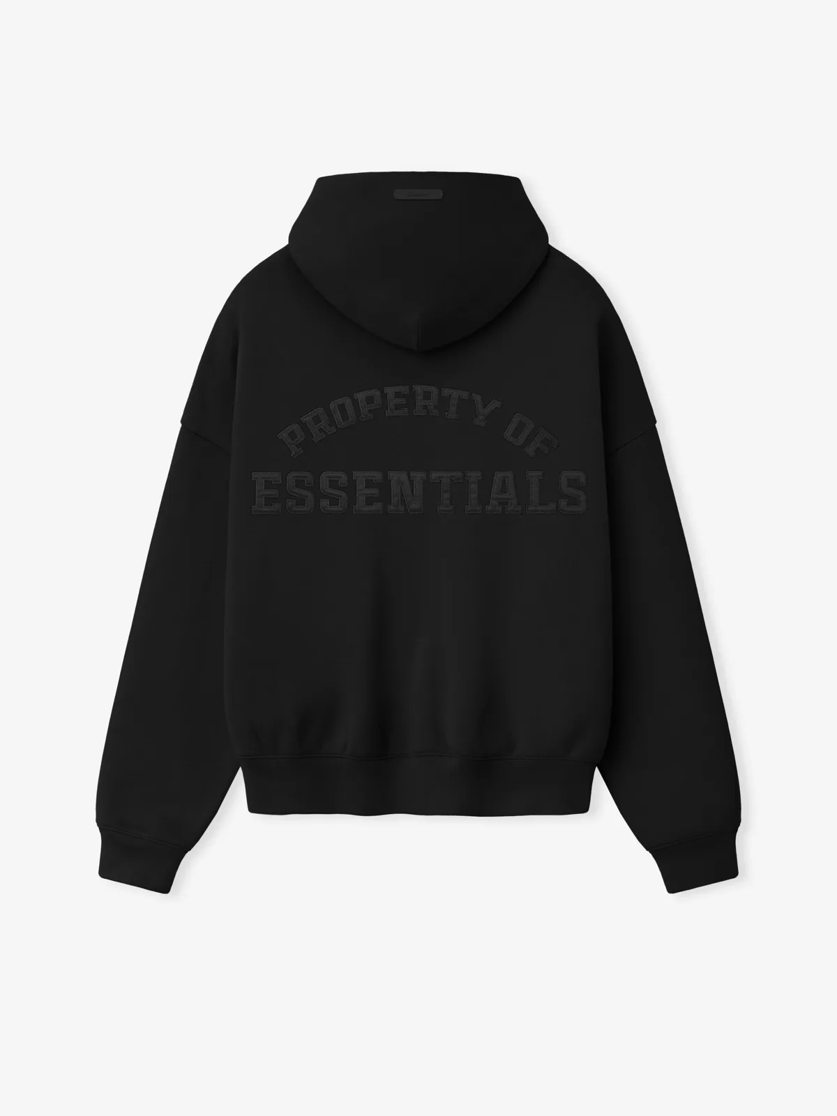Sudadera Essentials Property Lounge Half Zip Negro, Essentials Hoodie (vista 4)