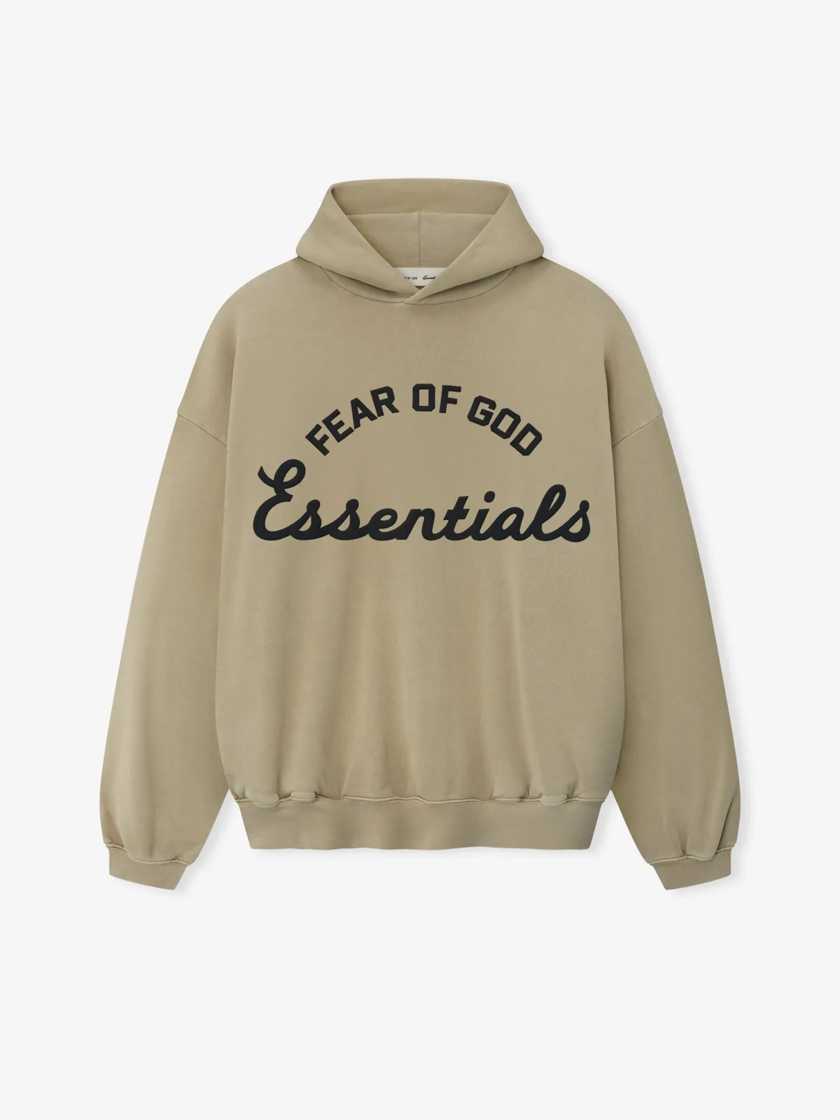 Sudadera Essentials Training 90s Desteñido Duna, Essentials Hoodie (vista 3)
