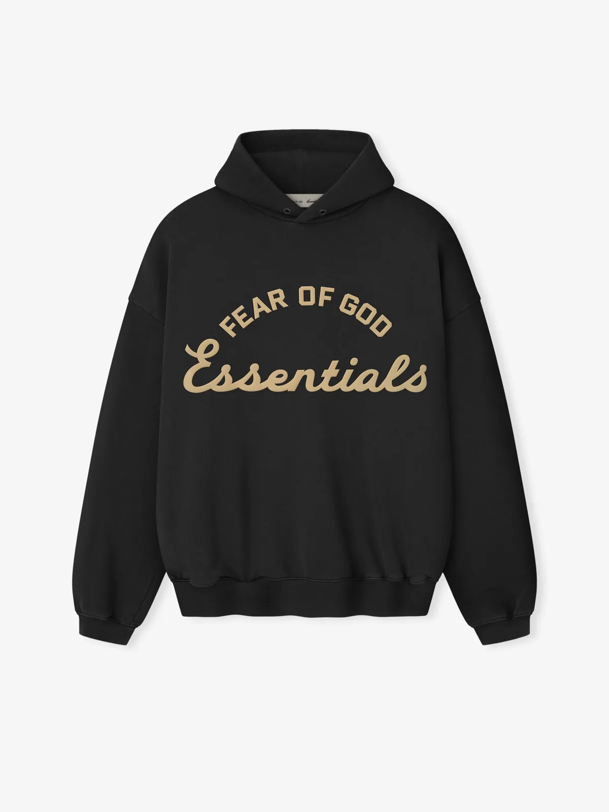 Sudadera Essentials Training 90s Desteñido Negro, Essentials Hoodie (vista 1)