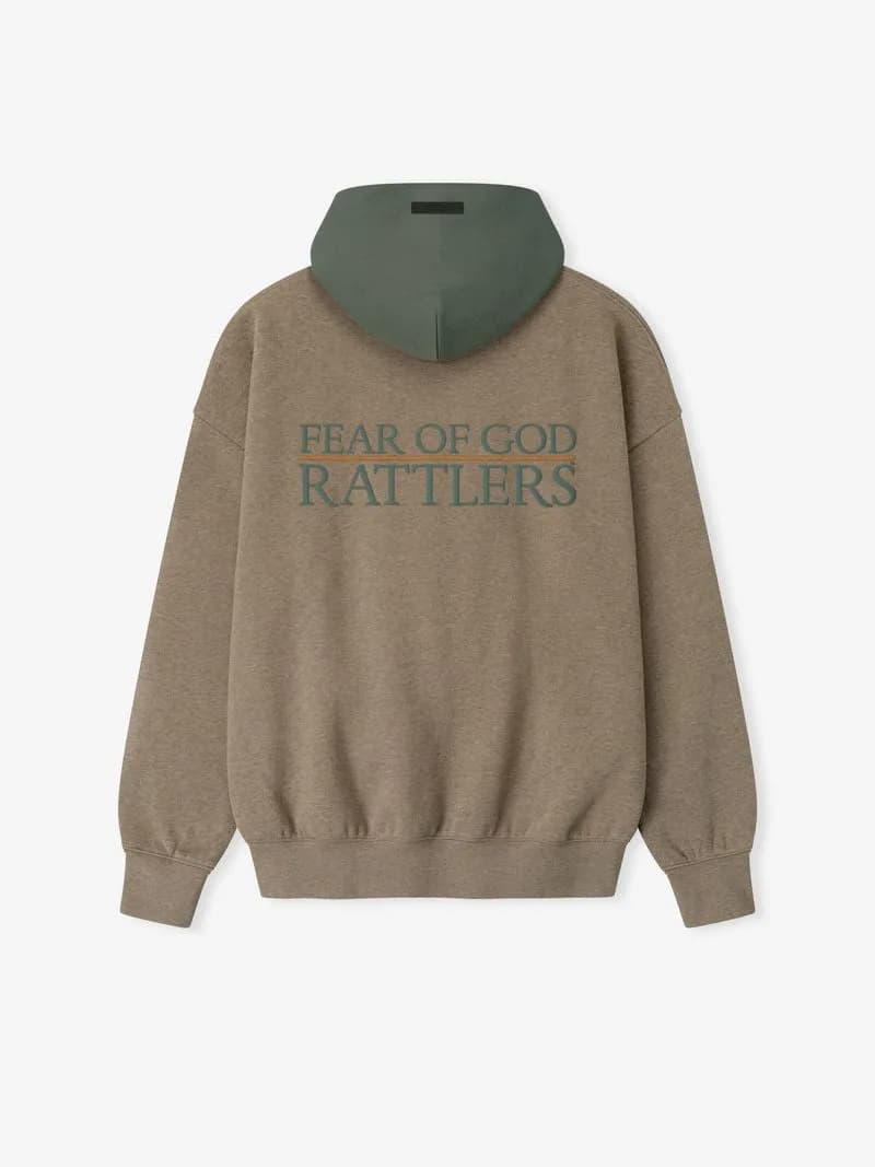 Sudadera Essentials FAMU Sport Jaspe Balsam Verde, Essentials Hoodie (vista 1)