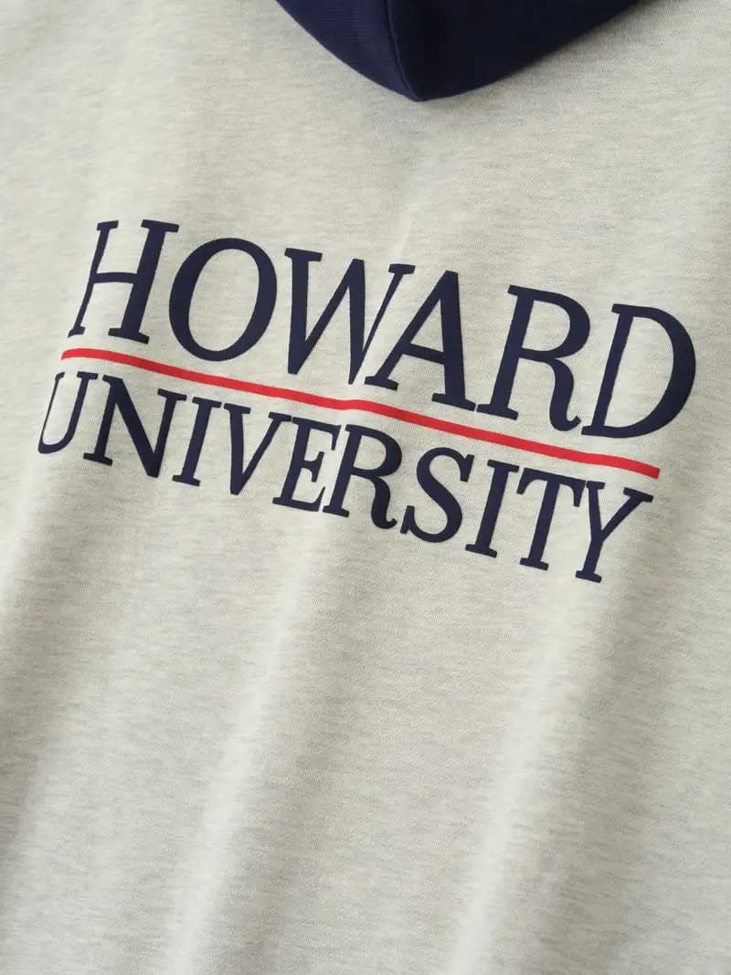 Sudadera Essentials Howard University Sport Calido Jaspe, Essentials Hoodie (vista 4)